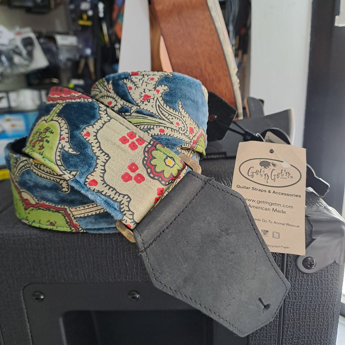 Tracolla GET'EM GET'EM Casanova Teal