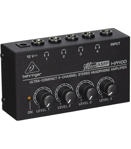 Soundsation Pocket Amp per Cuffie 4 Canali