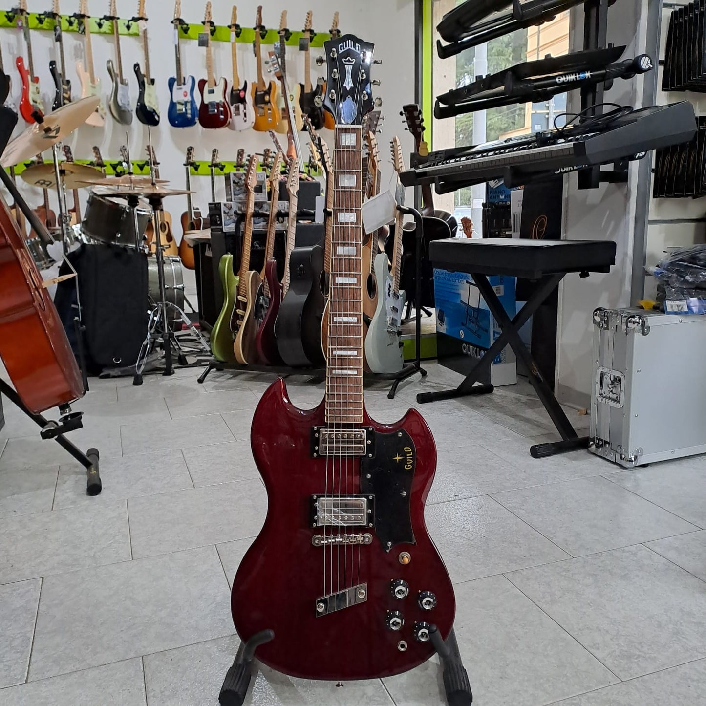 Guild Polara – HH – Cherry Red