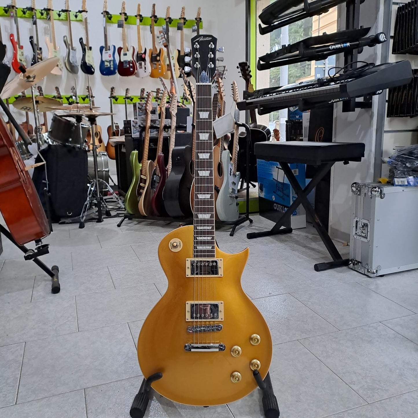 Austin Les Paul – HH – Goldtop