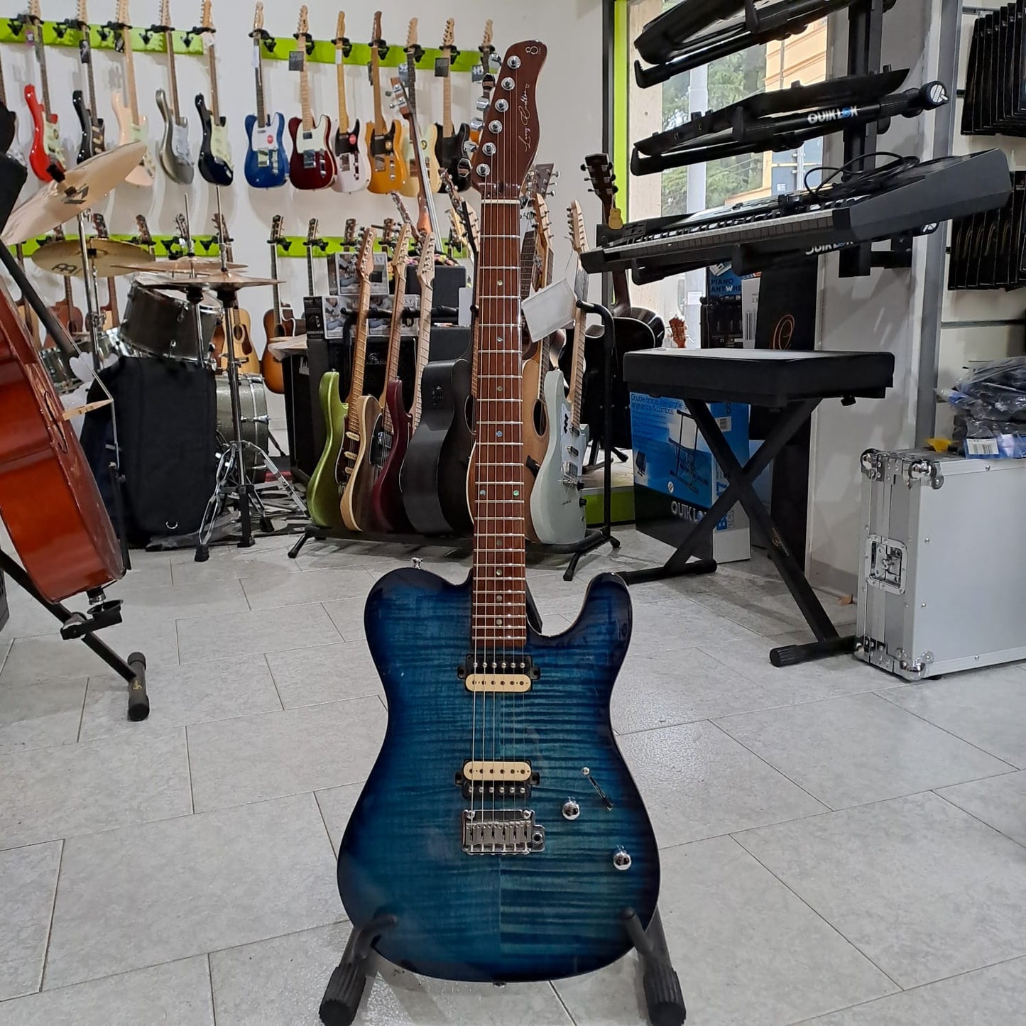 Sire Larry Carlton Telecaster (T7 FM) – HH – Transblue