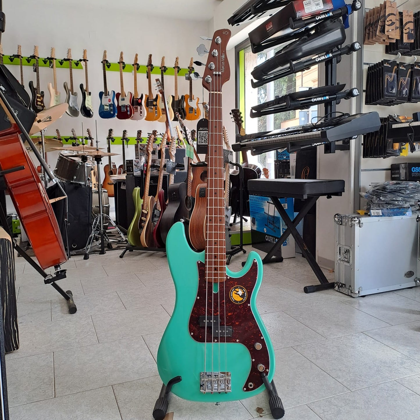 Marcus Miller Precision Bass (P5) – Alder Mint Green
