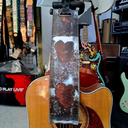 Tracolla REBEL Similpelle Heart