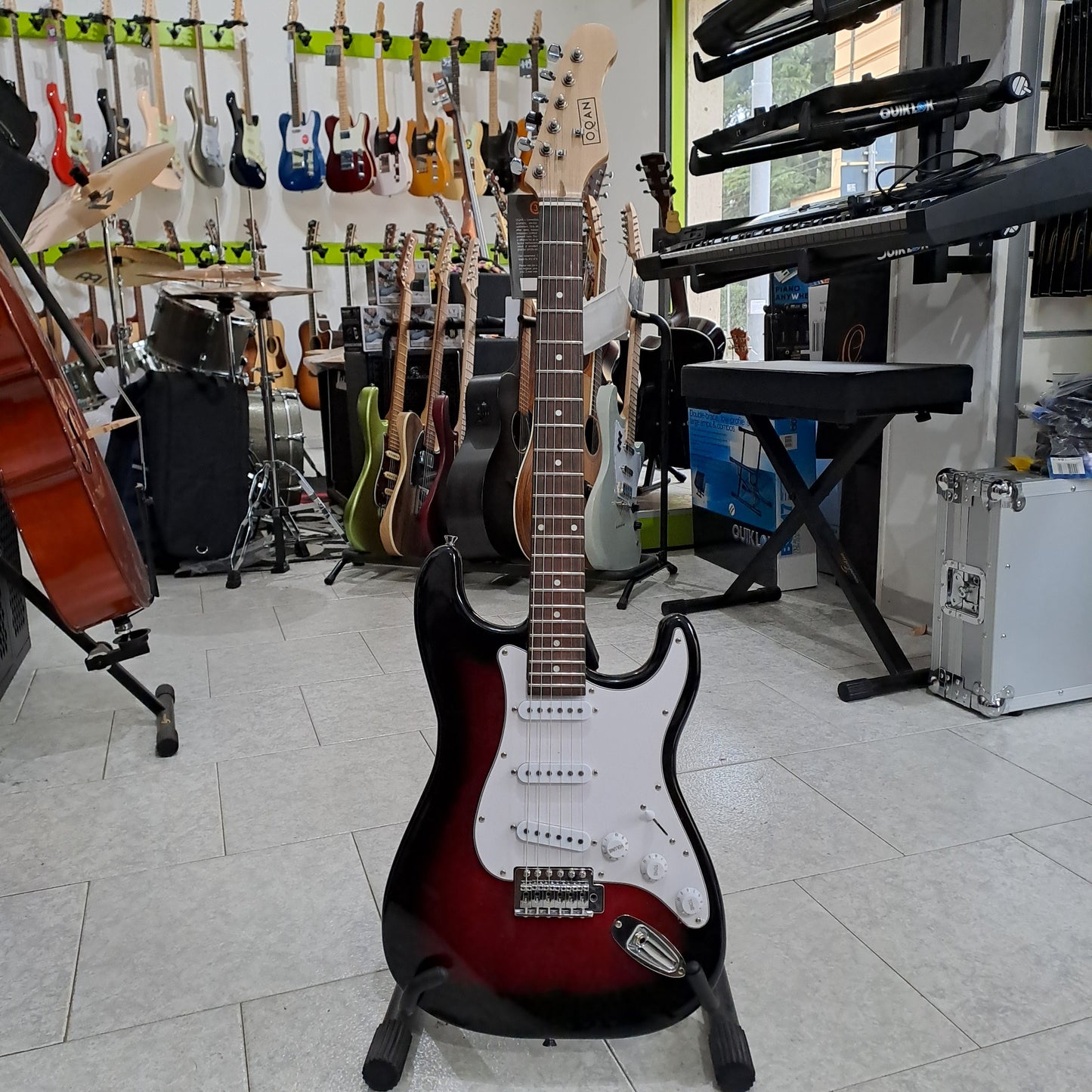Oqan Telecaster – SSS – Sunburst