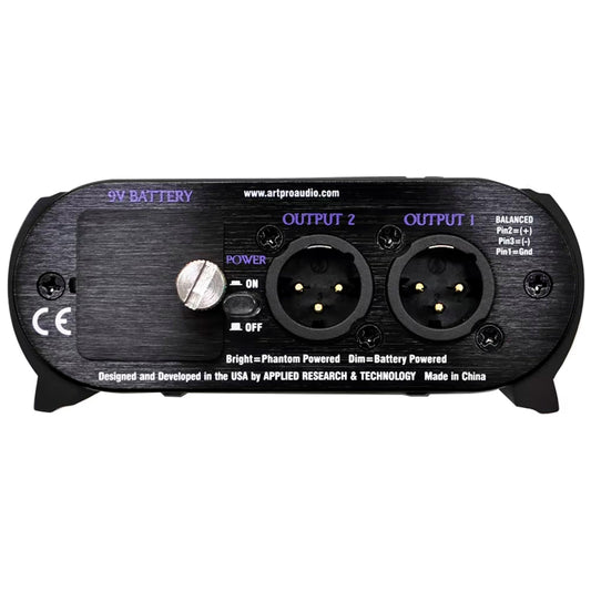 ART DualX Direct Box Attiva a 2 Canali