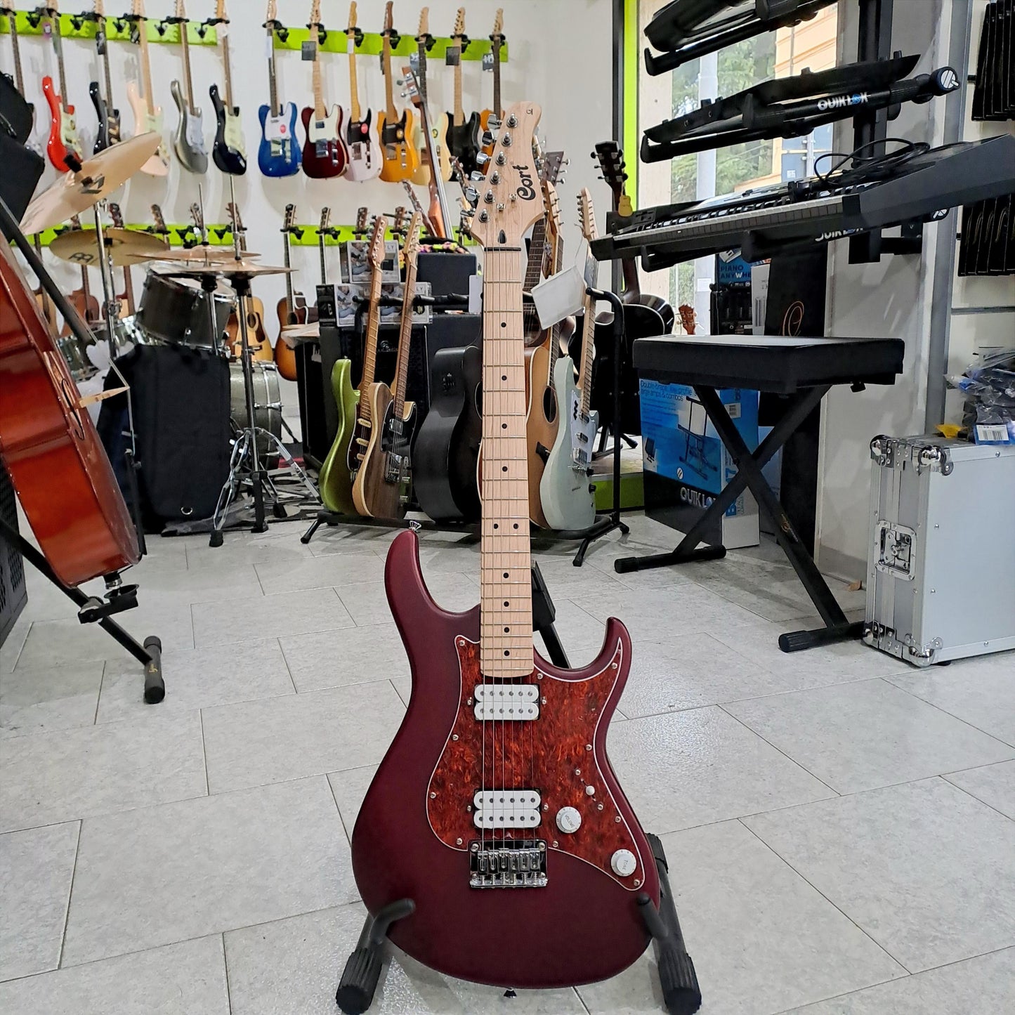Cort Stratocaster (G100HH) – HH – Rossa