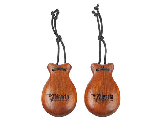 Castagnette a mano (coppia) con cordino VALENCIA STV410