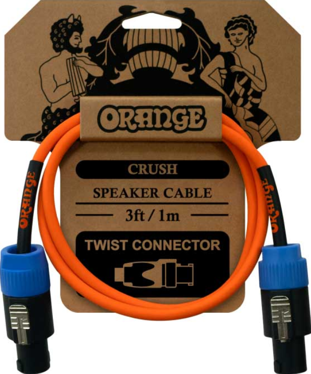 Orange Crush Speaker Cable SpeakOn-SpeakOn 1m CA039
