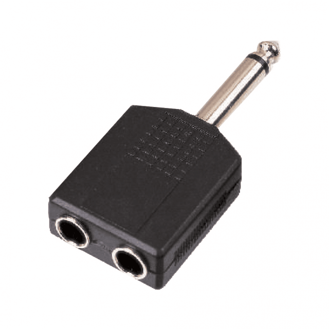Adattatore Soundation GO-LINK Jack Maschio Mono 6.3 mm 2 Jack Femmina Mono 6.3 mm SADA039-1