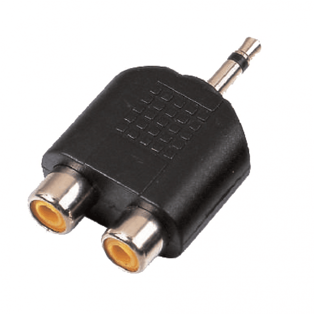 Adattatore Soundsation GO-LINK 2 RCA Femmina 1 Jack Maschio Mono 3.5mm  SADA043-1