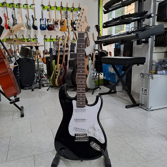 Austin Stratocaster – SSS – Black