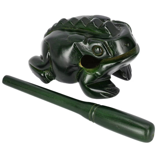 Nino Güiro a forma di rana in legno Medio NINO514GR